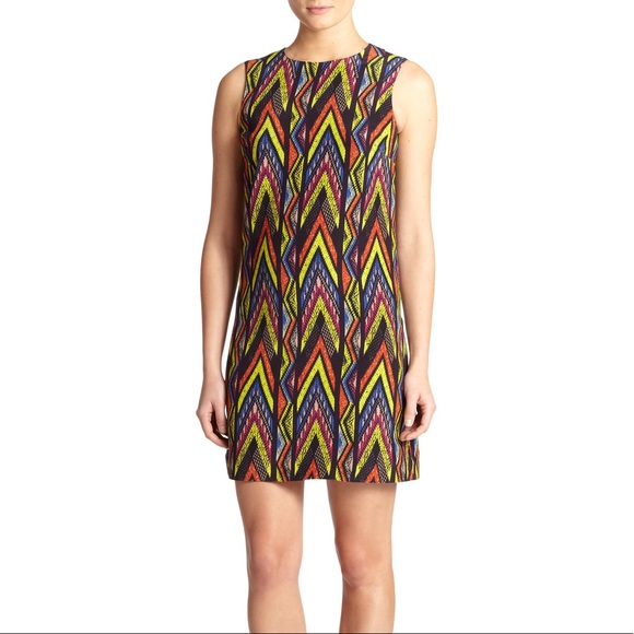 MISSONI SLEEVELESS SHIFT DRESS
